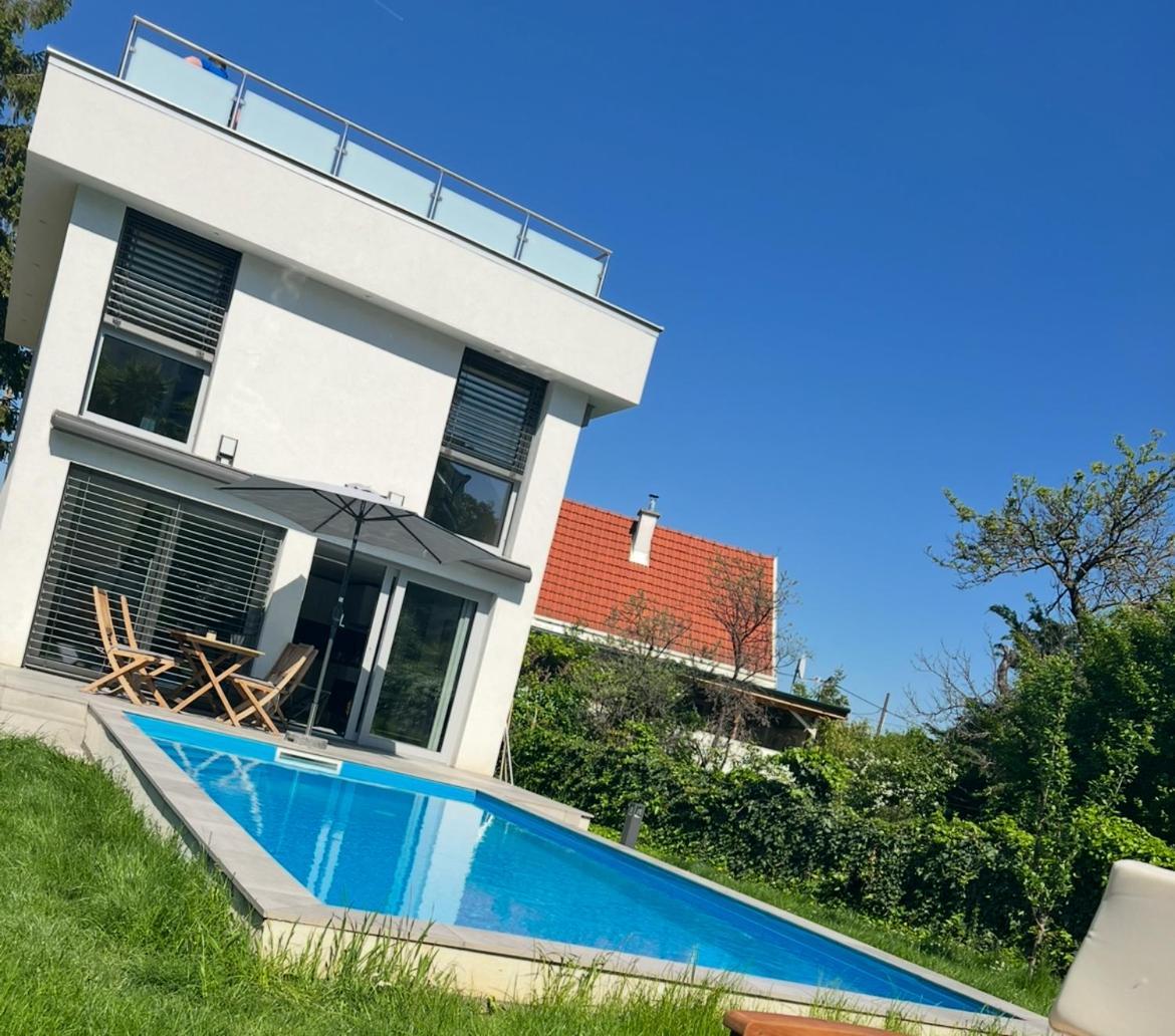 Villa Jaeger Mit Pool In Wien Exteriör bild